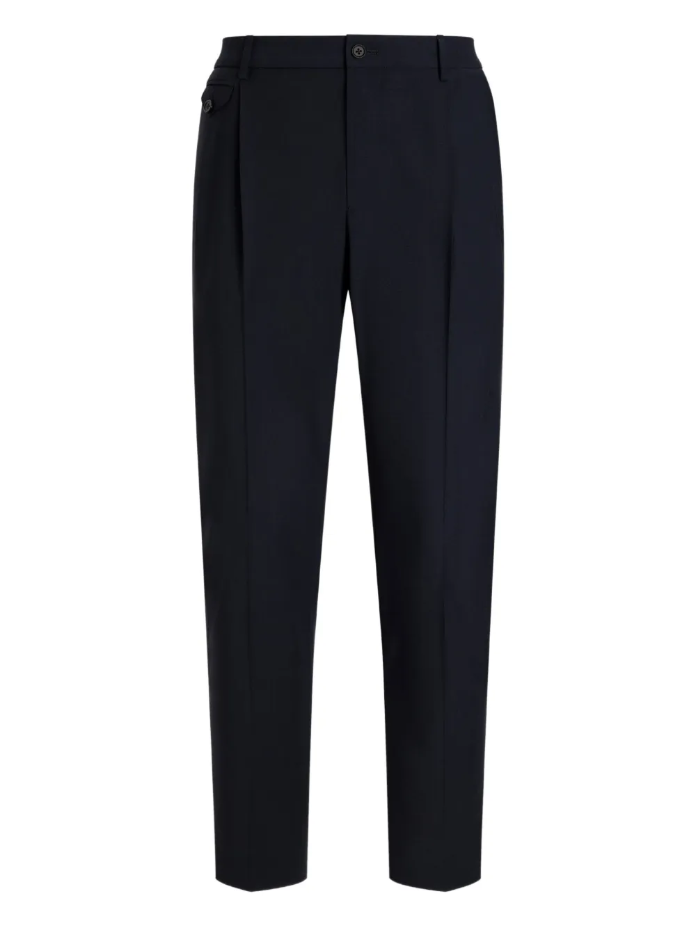 Dolce & Gabbana Pleat-detail Trousers In Blue
