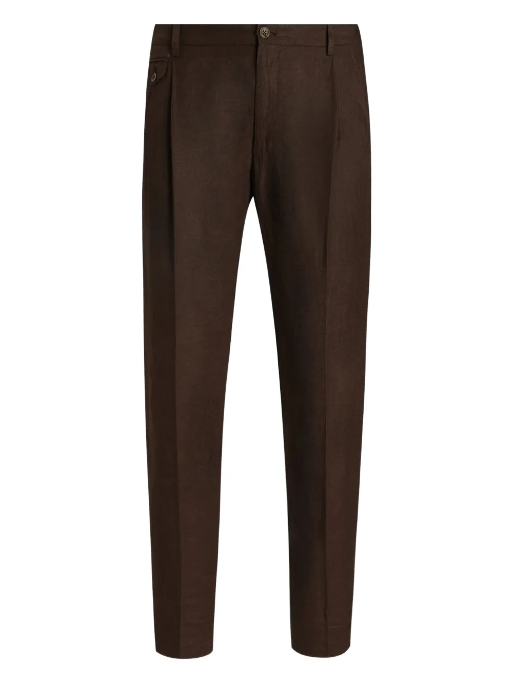 Dolce & Gabbana linen trousers | Brown | Image 1