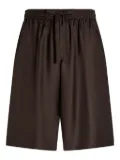 Dolce & Gabbana drawstring-waist shorts - Brown