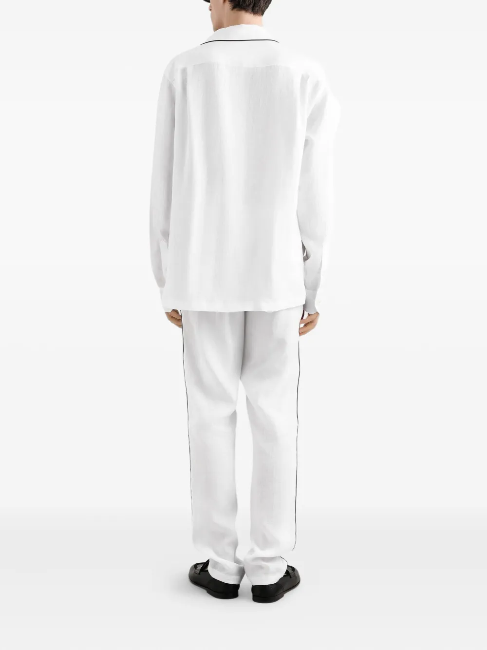 Dolce & Gabbana Broek met trekkoord Wit