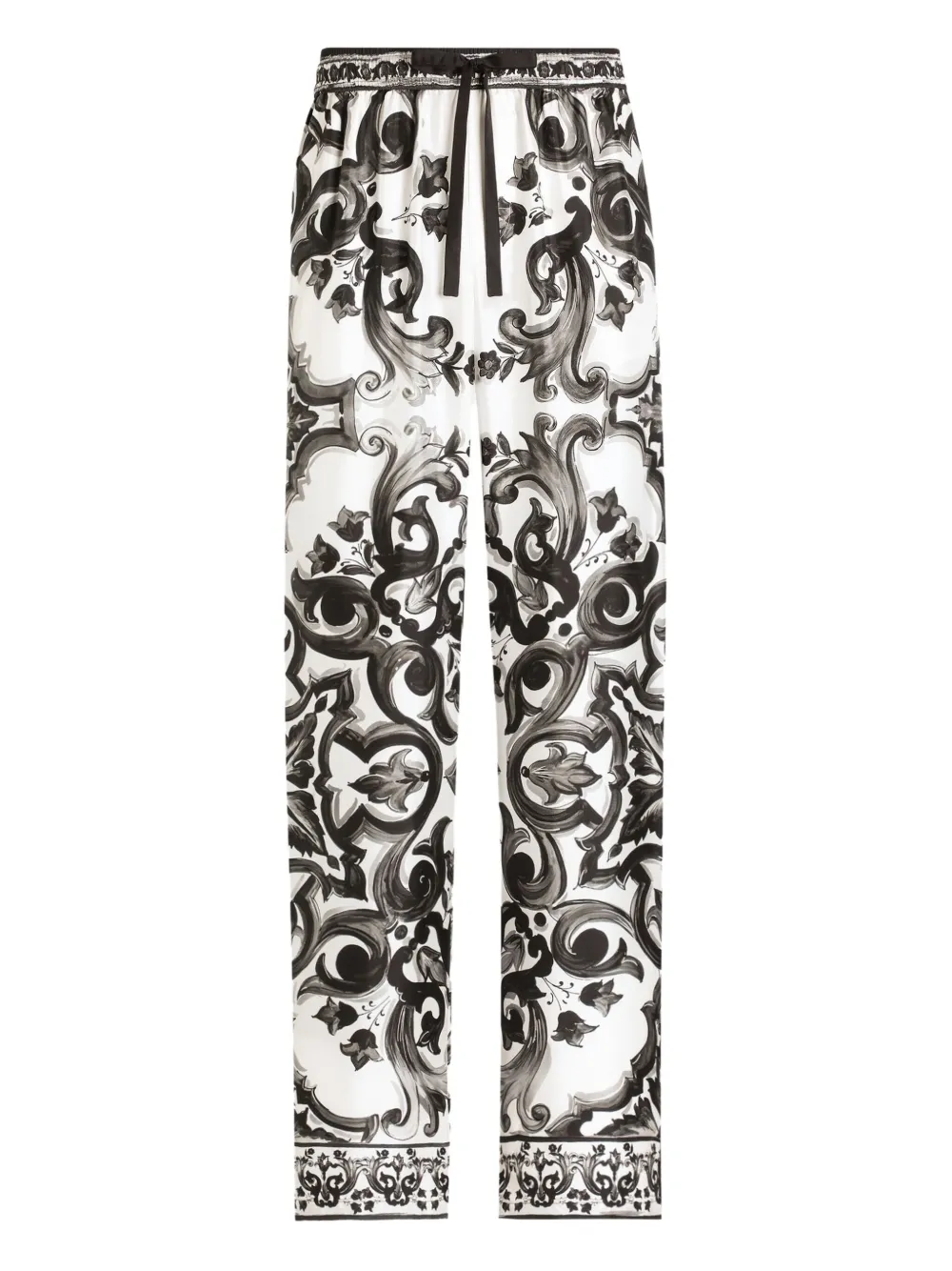 Dolce & Gabbana Majolica-print trousers | White | Image 1