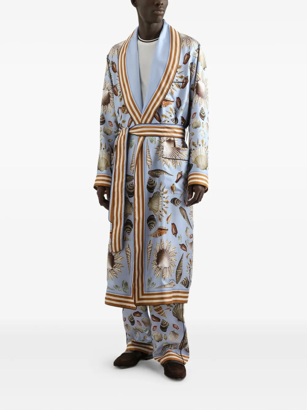 Dolce & Gabbana shell-print pajama trousers | Image 2