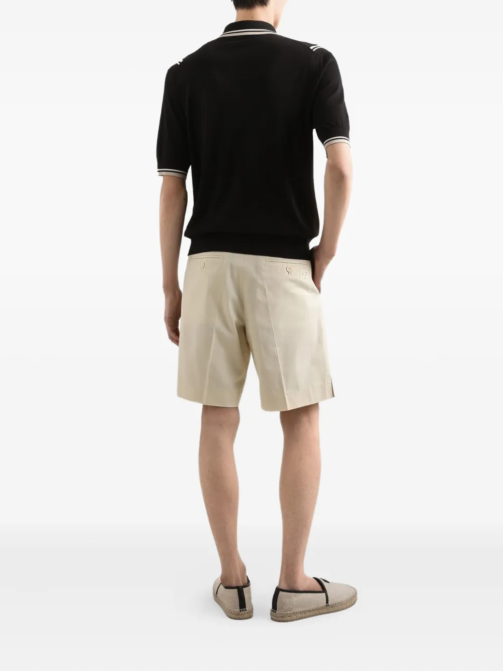 Dolce & Gabbana Katoenen shorts Beige