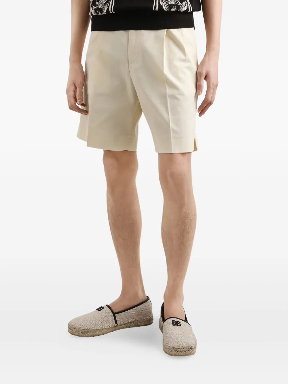 Dolce & Gabbana Katoenen shorts Beige