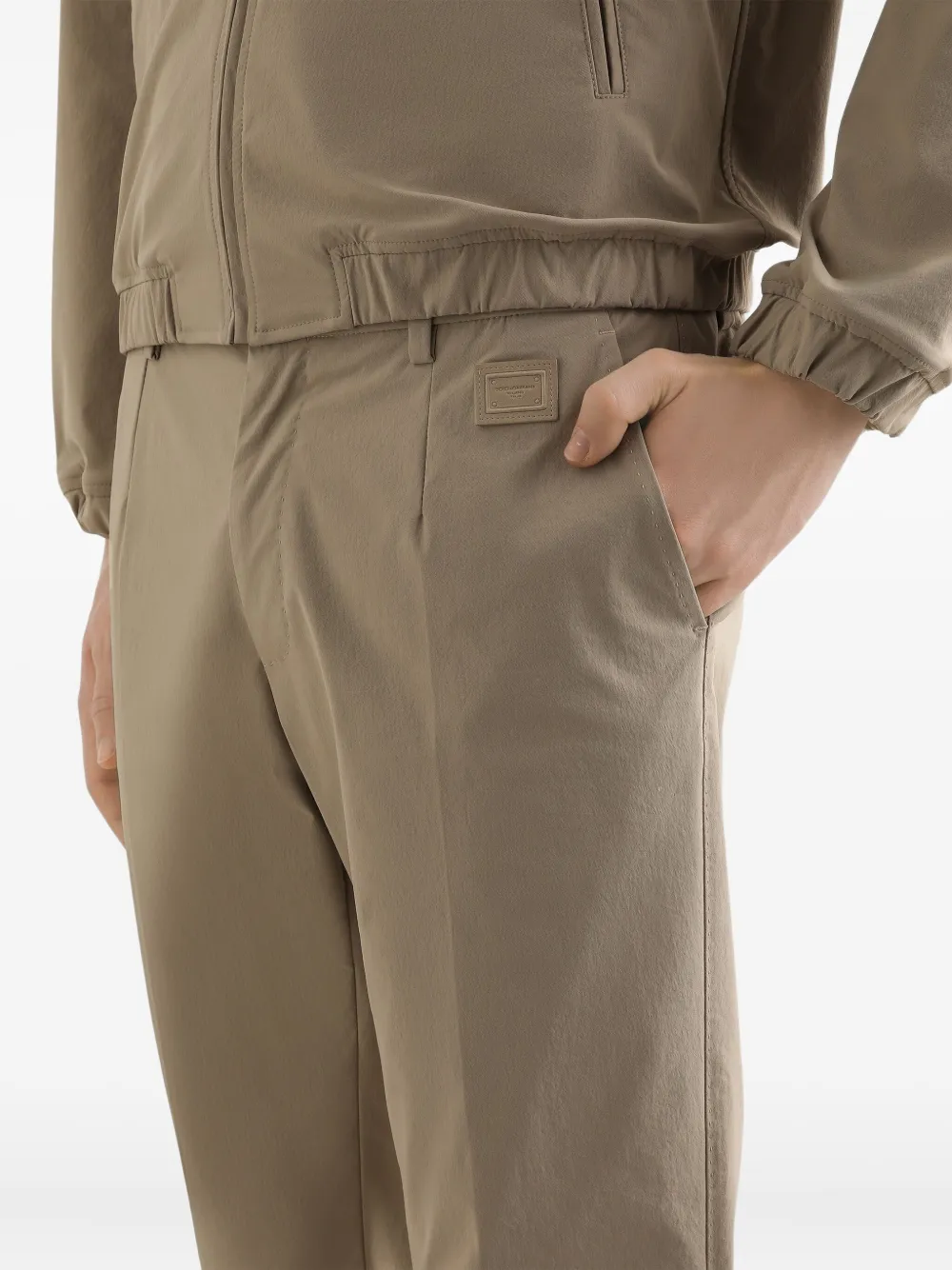 Dolce & Gabbana Straight broek Beige