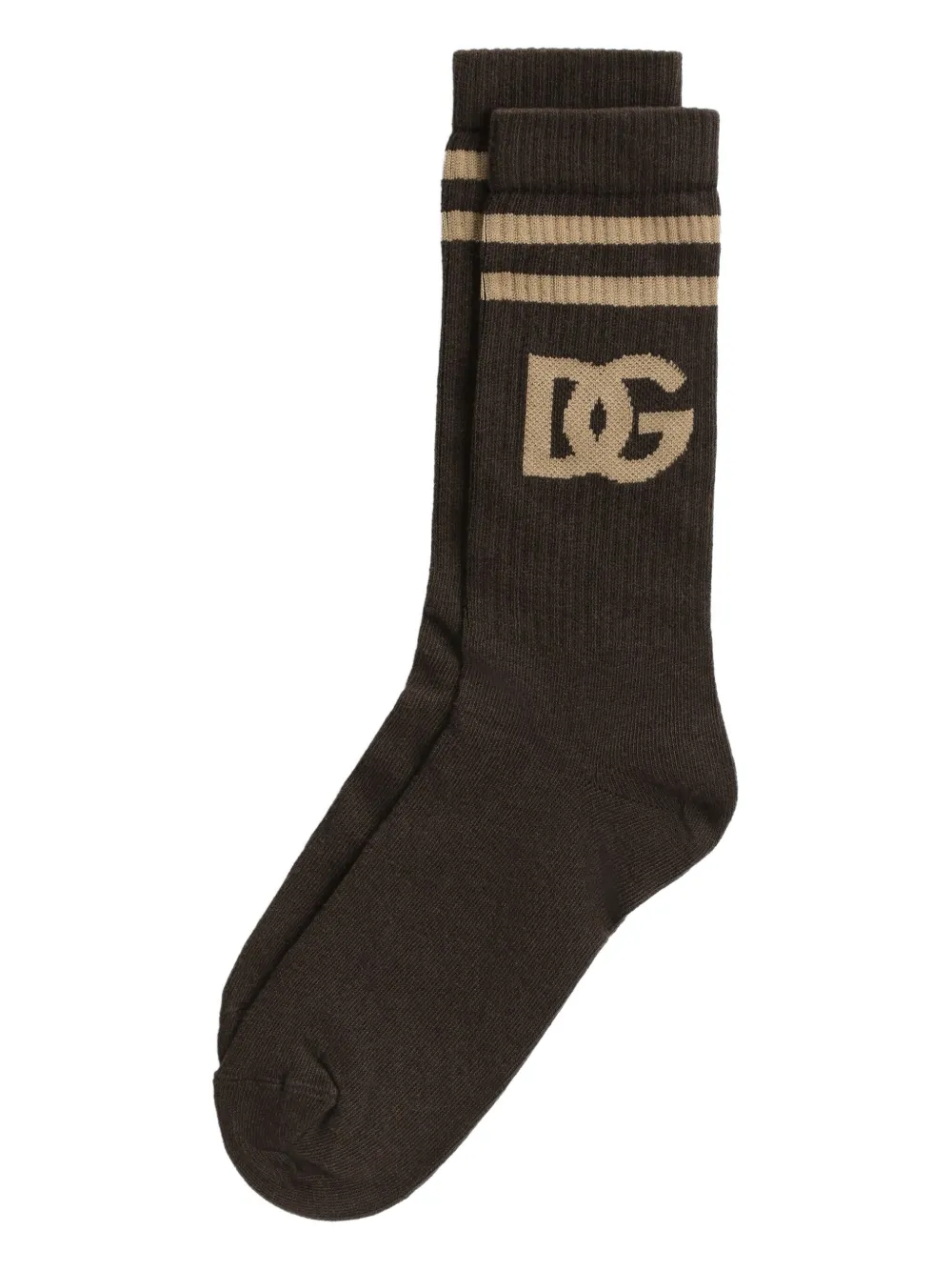 Dolce & Gabbana calcetines tejidos con logo en intarsia | Image 2
