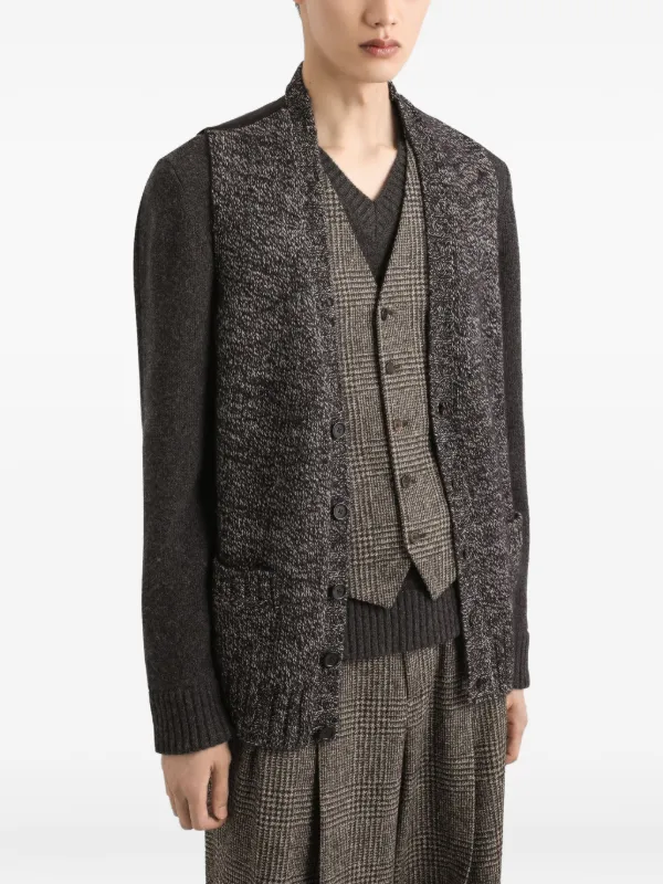 Dolce & Gabbana ボタン ニットベスト | ブラック | FARFETCH JP