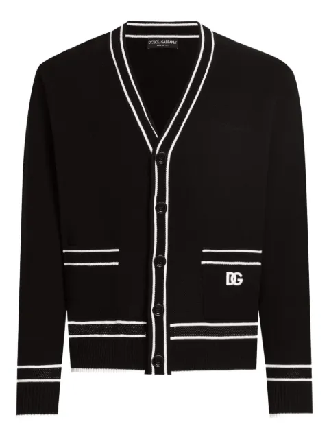 Dolce & Gabbana كارديغان قطن بيكيه