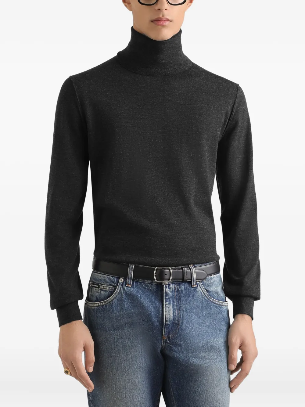 Dolce & Gabbana Kasjmier coltrui Grijs