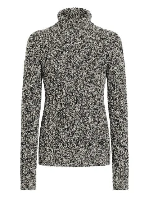 Dolce & Gabbana turtleneck marl-knit sweater