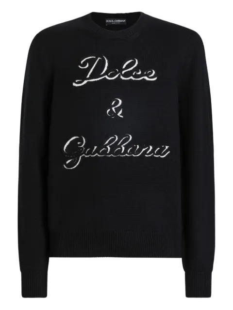 Dolce & Gabbana embroidered sweater