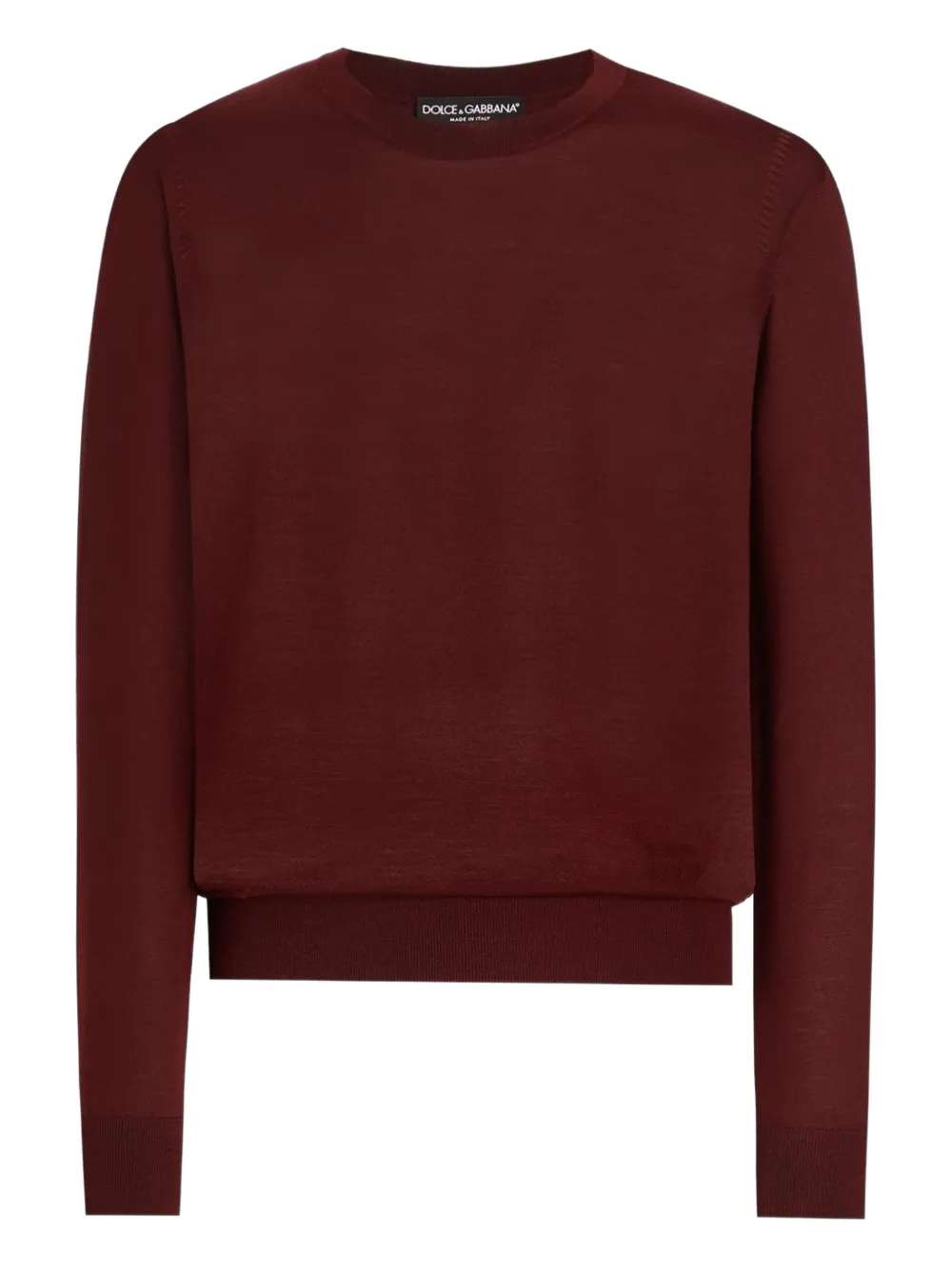 Dolce & Gabbana Trui met ronde hals Rood