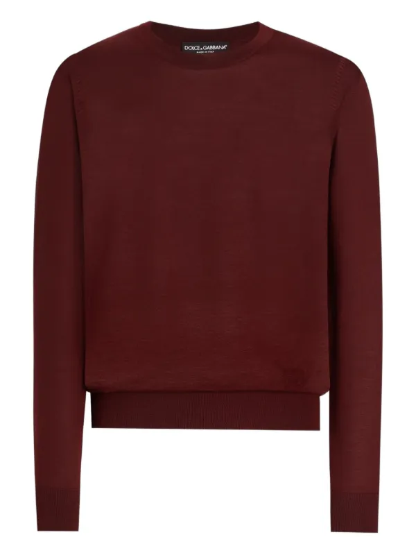 Dolce & Gabbana クルーネック セーター | レッド | FARFETCH JP