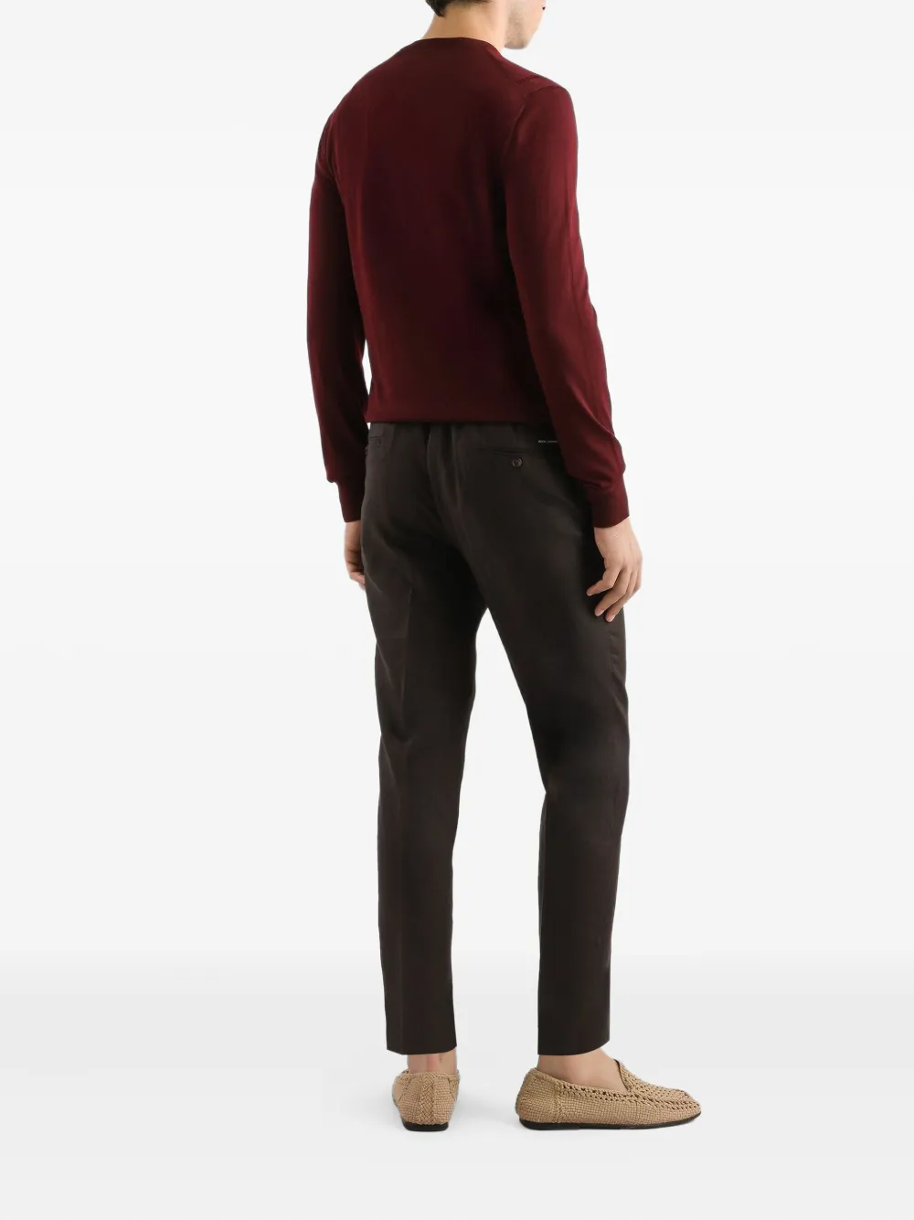 Dolce & Gabbana Trui met ronde hals Rood