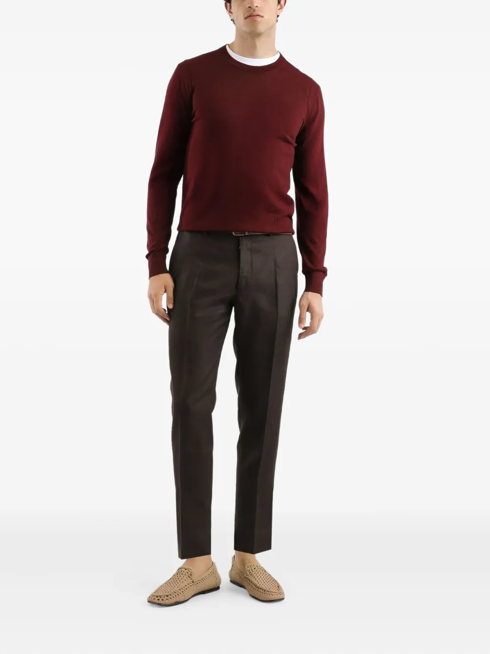 Dolce & Gabbana Trui met ronde hals - Rood