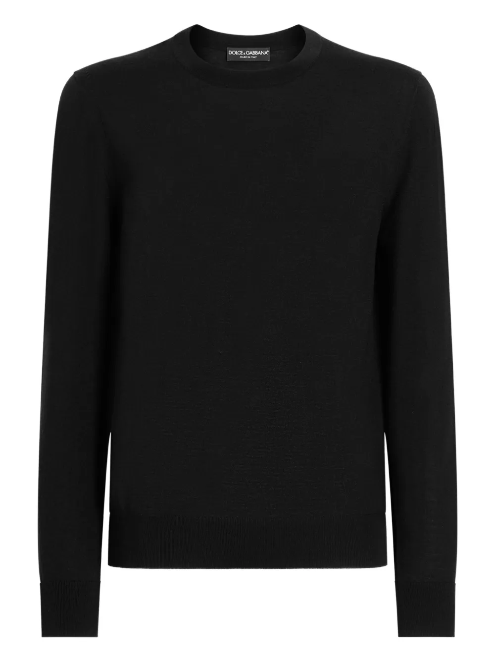 Dolce & Gabbana crew-neck sweater | Black | Image 1