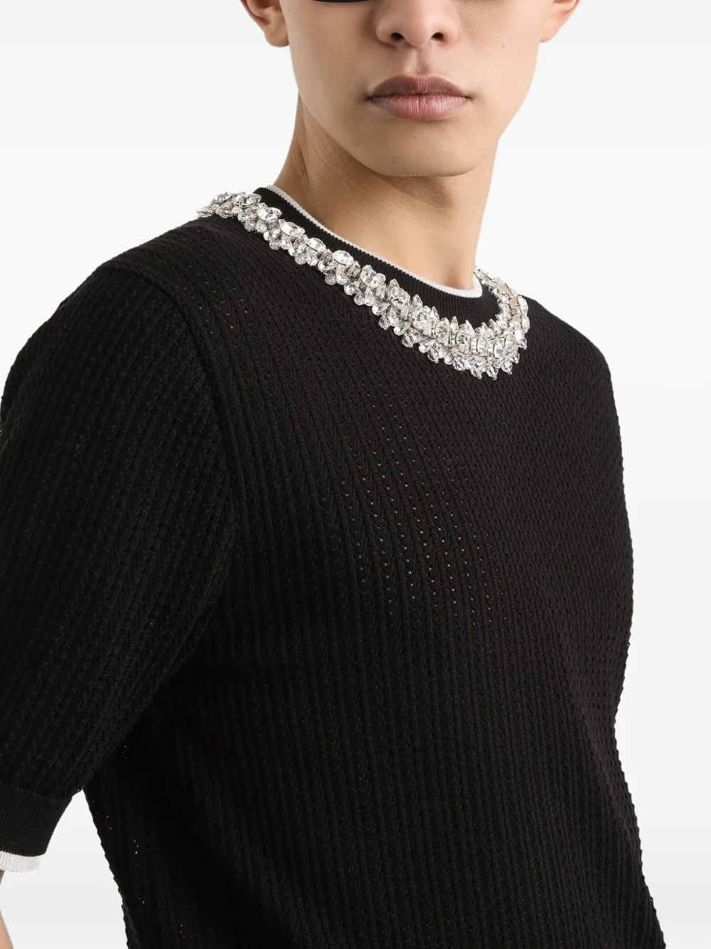Dolce & Gabbana Katoenen T-shirt Zwart