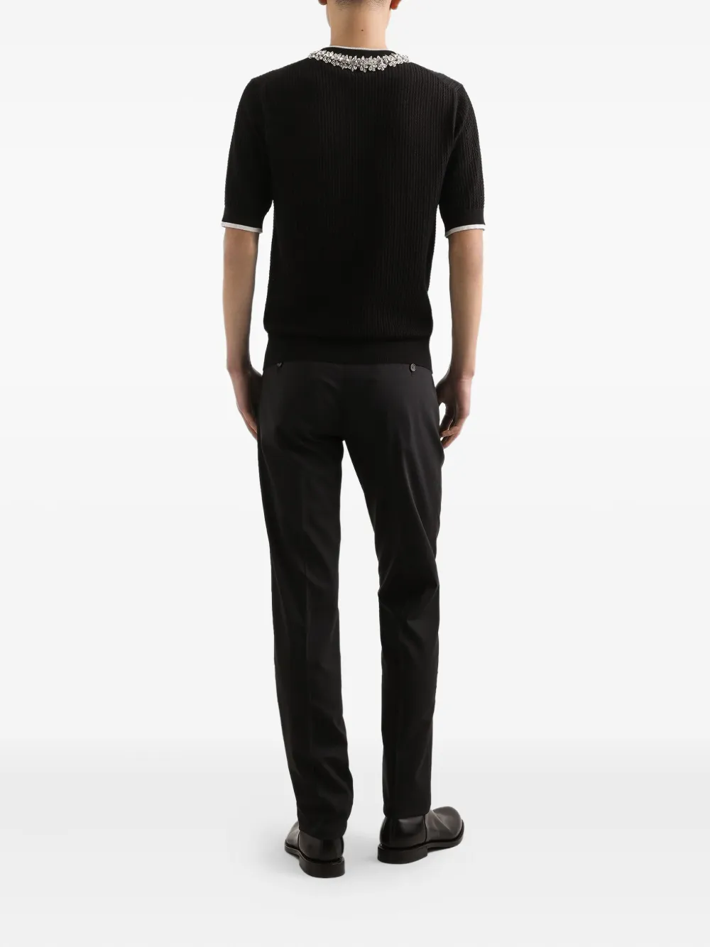 Dolce & Gabbana Katoenen T-shirt Zwart