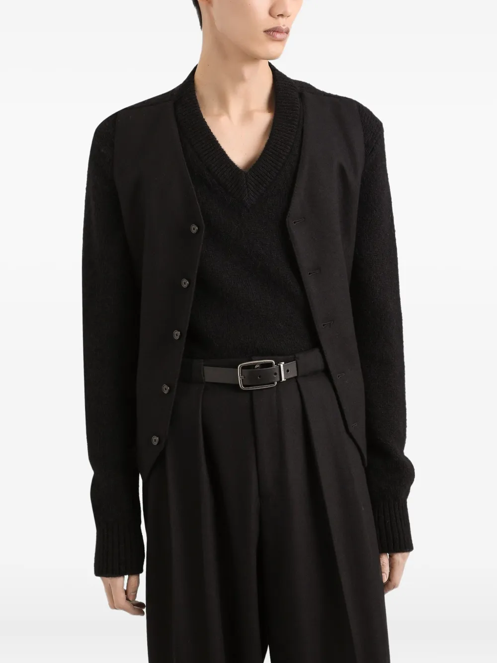 Dolce & Gabbana Trui met vlakken Zwart