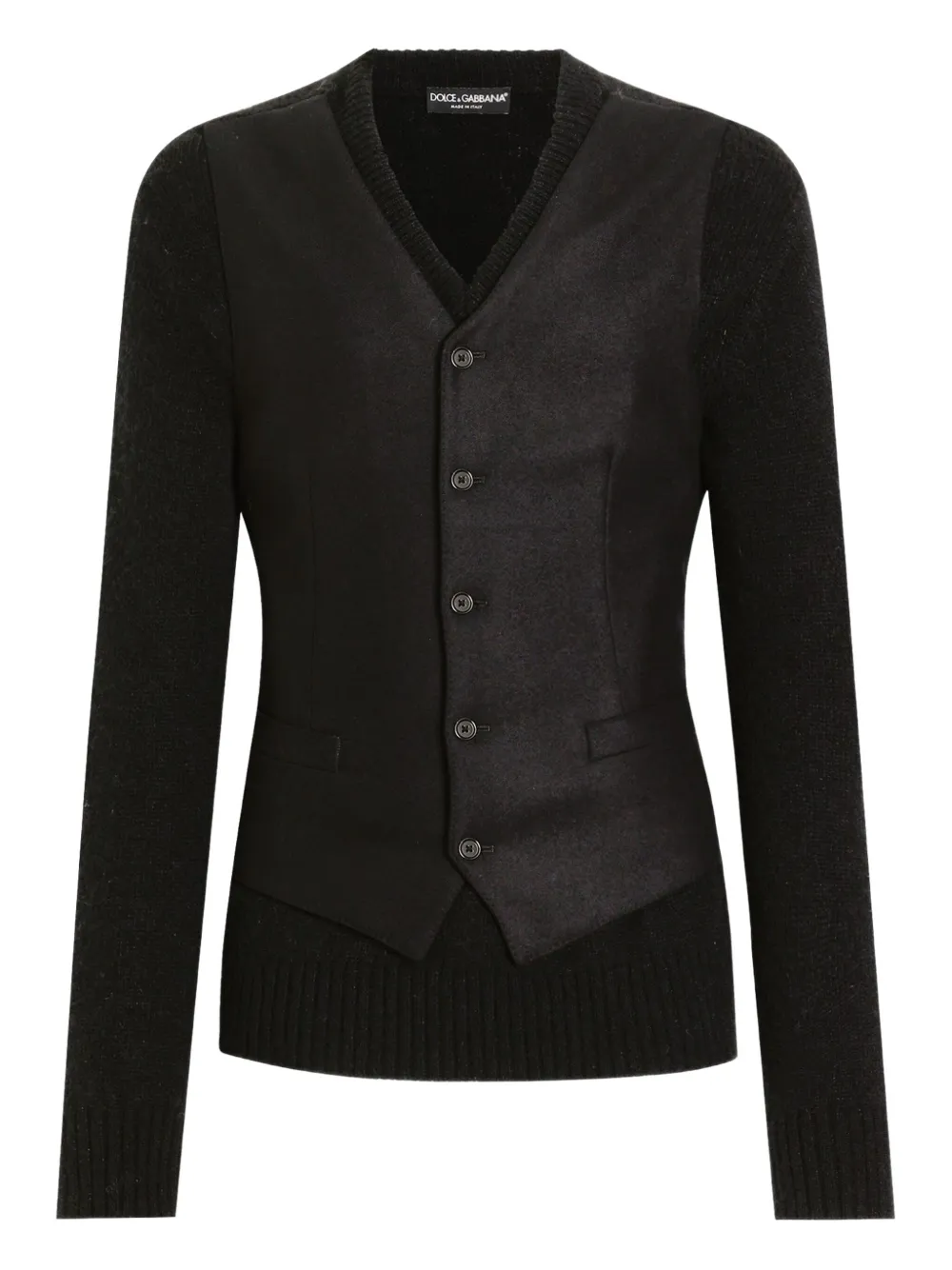 Dolce & Gabbana suéter con paneles | negro | Image 1
