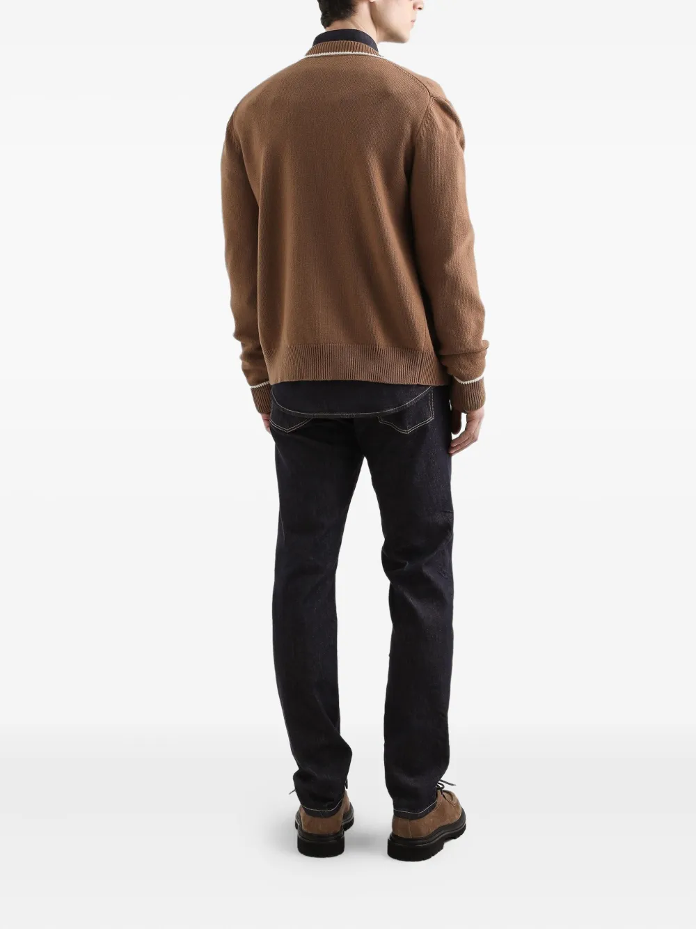 Dolce & Gabbana Jeans met logoplakkaat Zwart