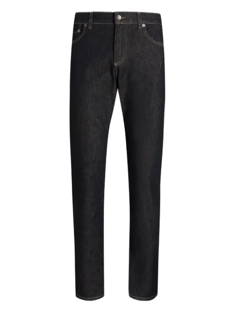 Dolce & Gabbana logo-plaque jeans