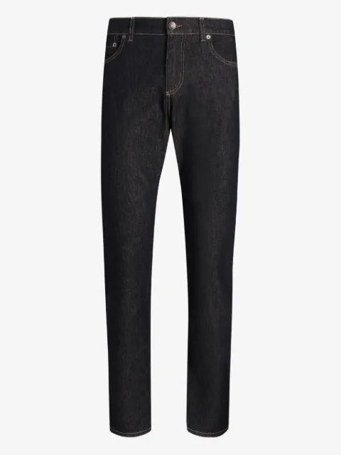 Dolce & Gabbana logo-plaque jeans