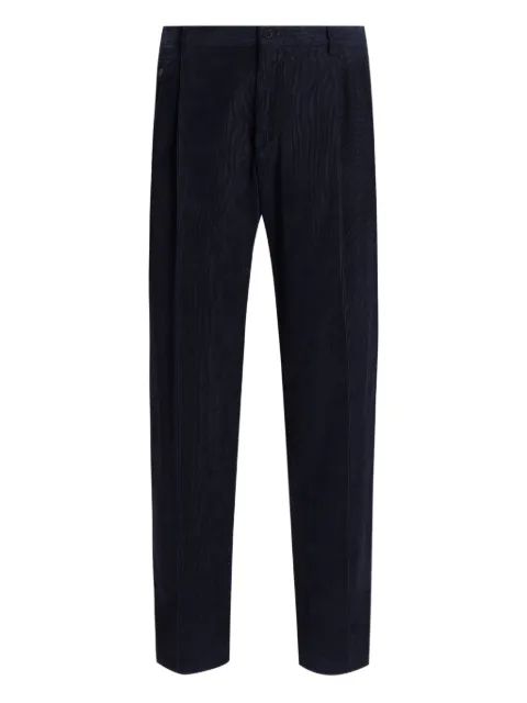 Dolce & Gabbana pleated corduroy chinos