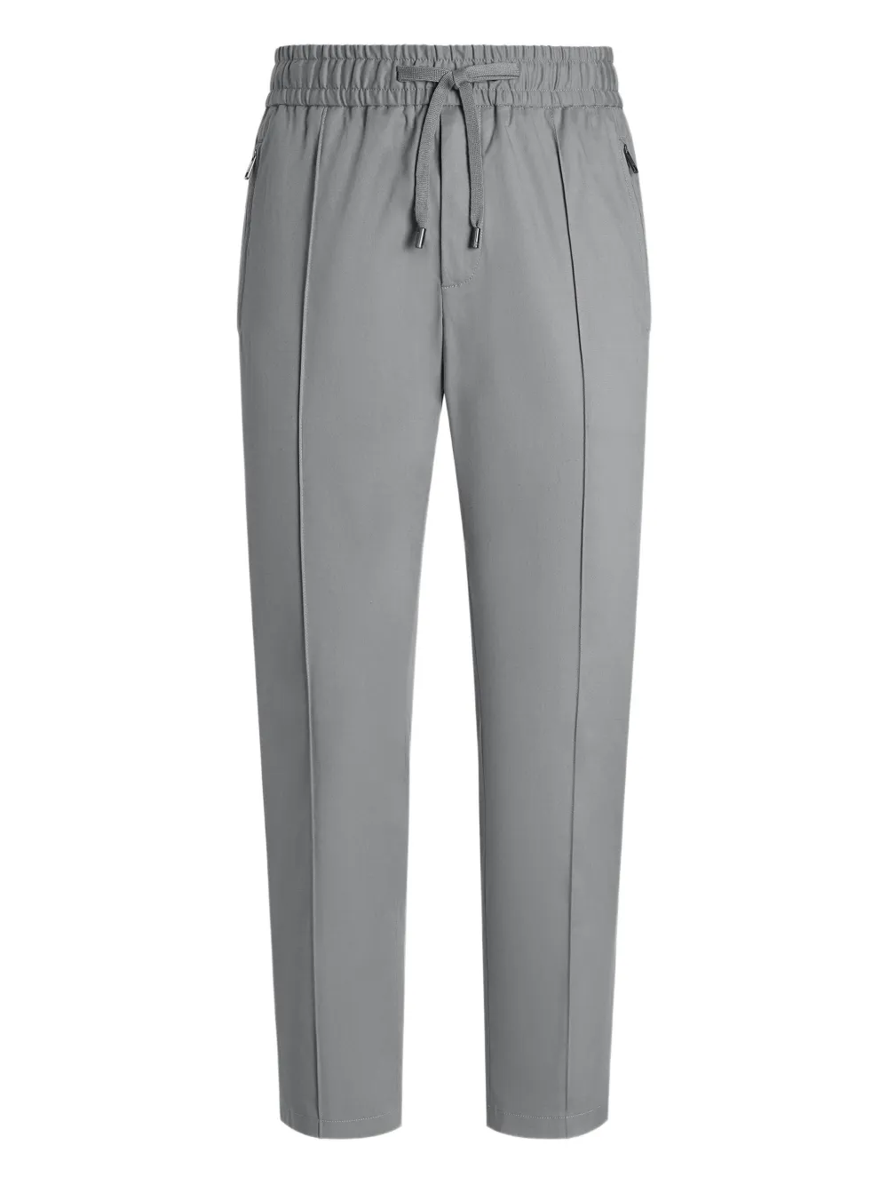 Dolce & Gabbana Broek met trekkoordtaille Grijs