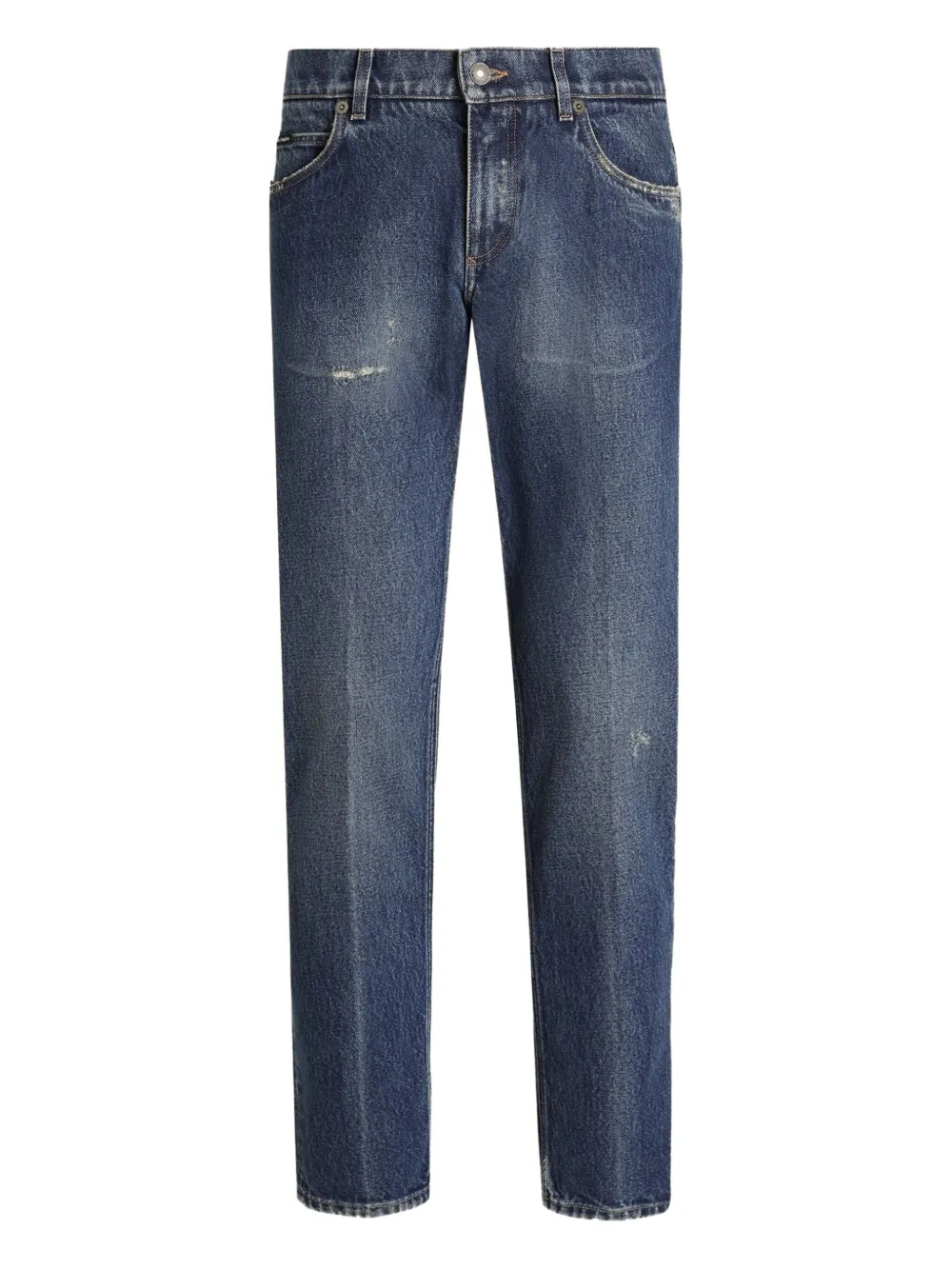 Dolce & Gabbana distressed jeans Blauw