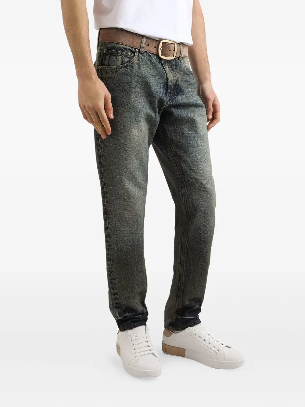 Dolce & Gabbana Jeans met vervaagd effect Blauw