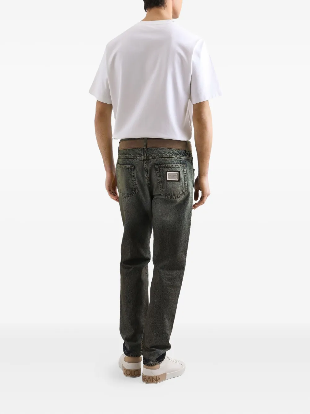 Dolce & Gabbana Jeans met vervaagd effect Blauw