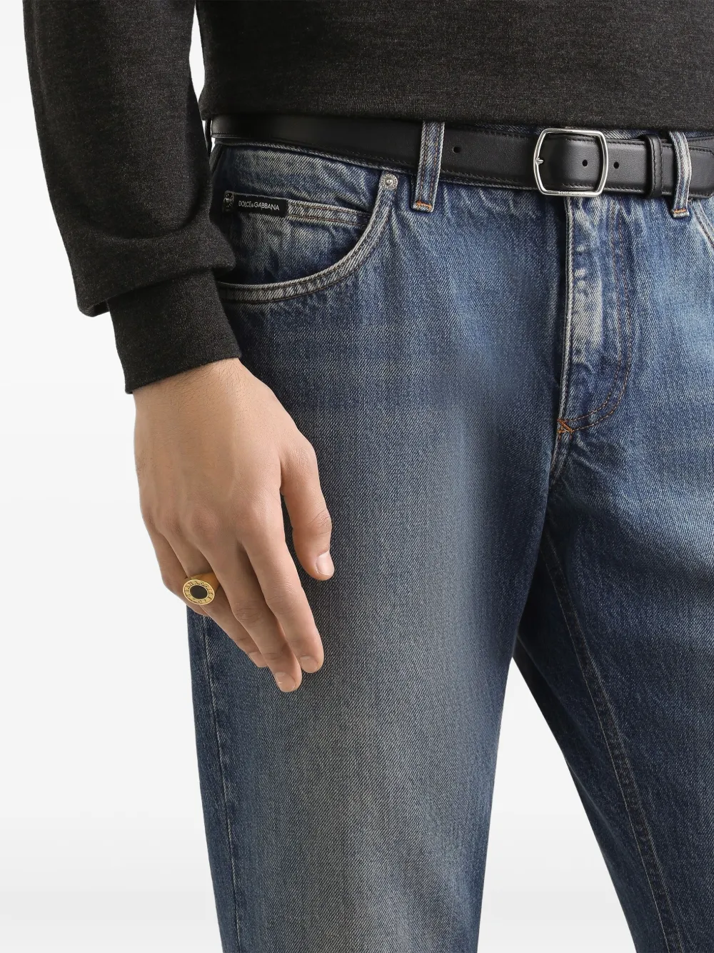 Dolce & Gabbana Katoenen jeans Blauw