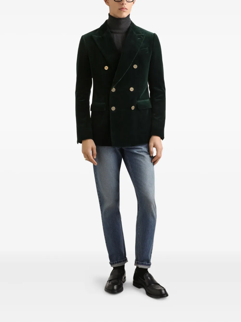 Dolce & Gabbana Katoenen jeans - Blauw