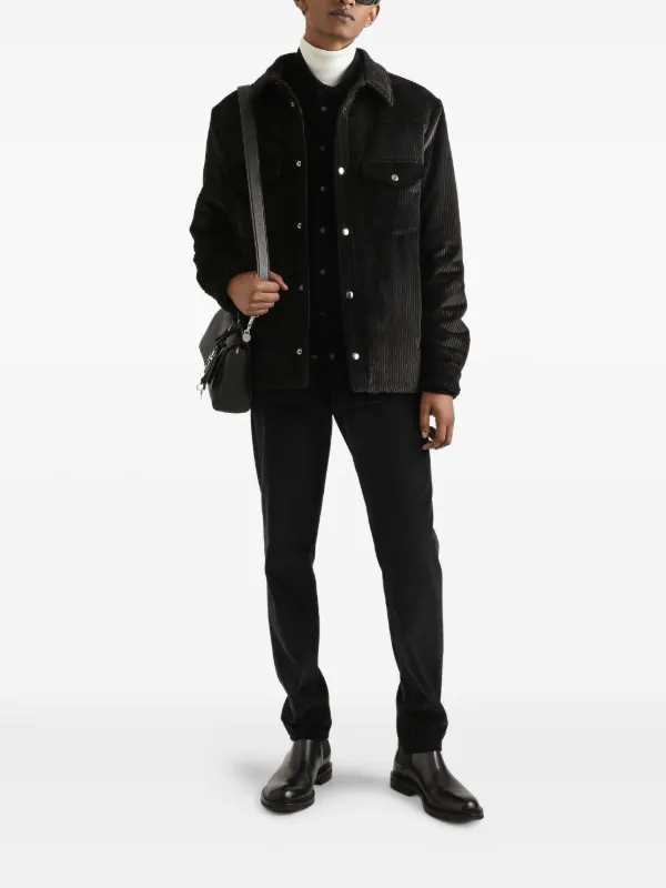 Dolce & Gabbana コーデュロイパンツ | ブラック | FARFETCH JP