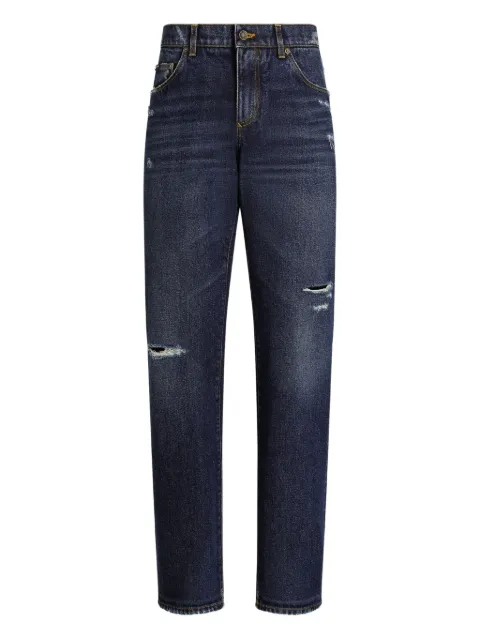 Dolce & Gabbana distressed ripped jeans