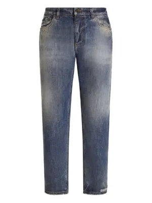 Dolce & Gabbana 17 LOOSE スラックス デニムパンツ Dolce & Gabbana Relaxed-Fit Jeans for Men - Shop Now on FARFETCH