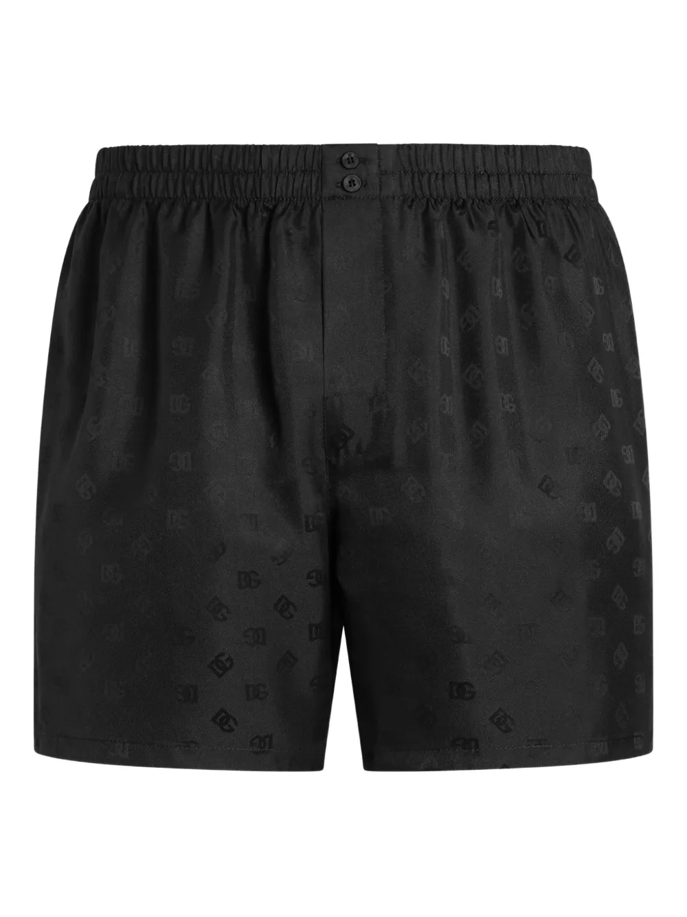 Dolce & Gabbana Zijden boxershorts Zwart