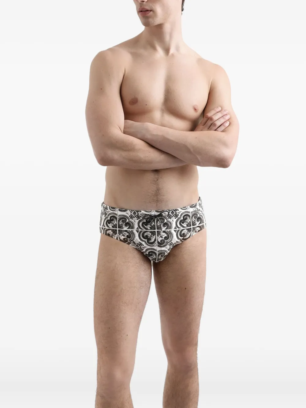 Dolce & Gabbana Badehose mit grafischem Print | Badehosen | Image 2