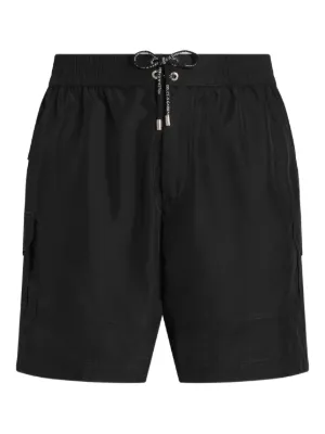 Dolce & Gabbana logo-waistband Swim Shorts | Black | FARFETCH