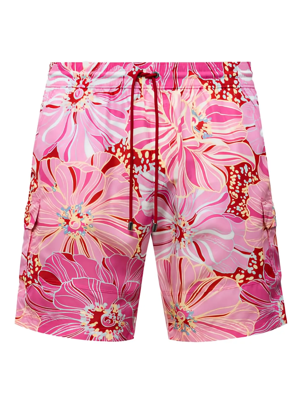 Dolce & Gabbana floral-print cargo swim shorts · 6