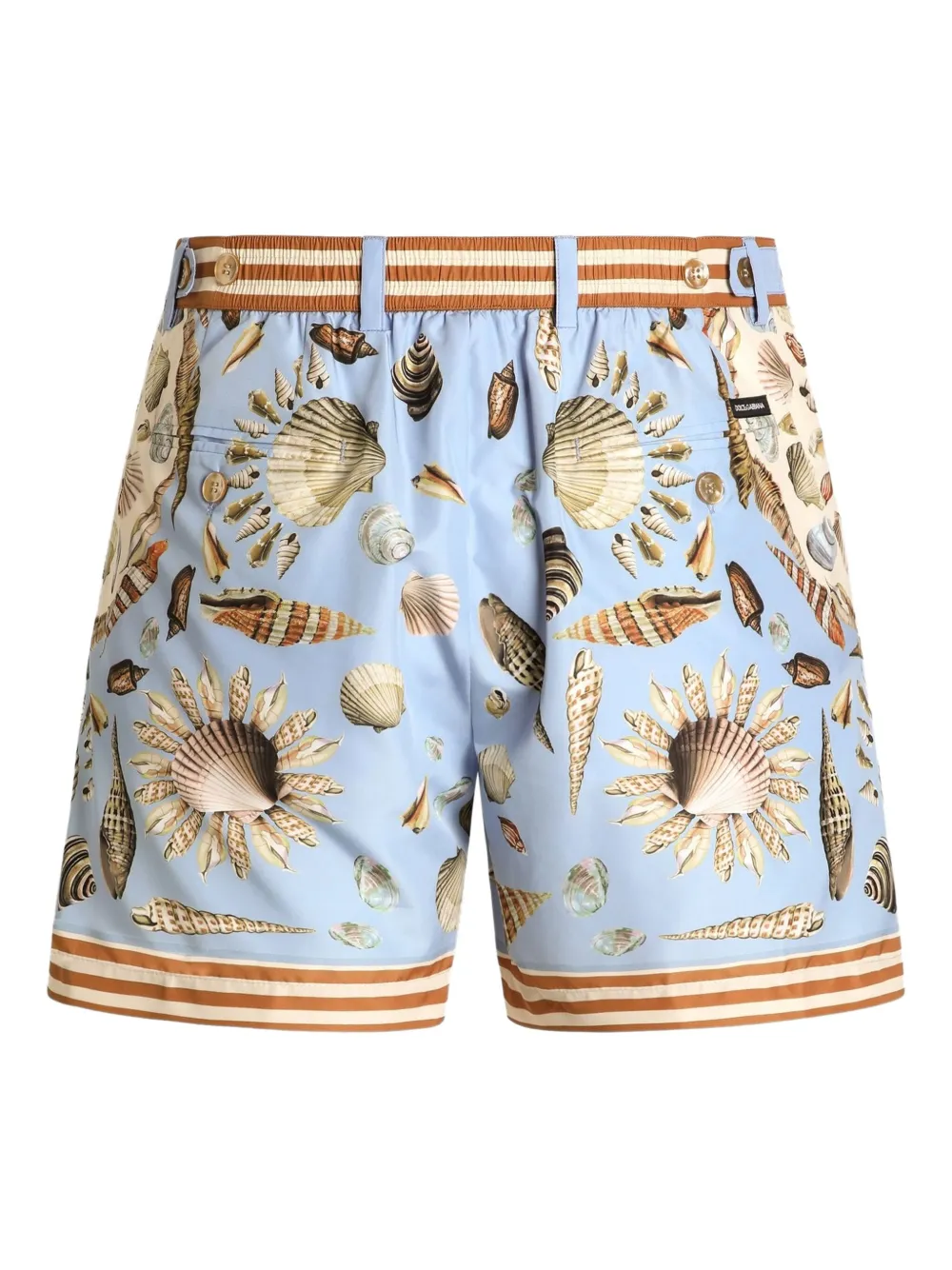Dolce & Gabbana Shorts met schelpenprint | Nette shorts | Image 2
