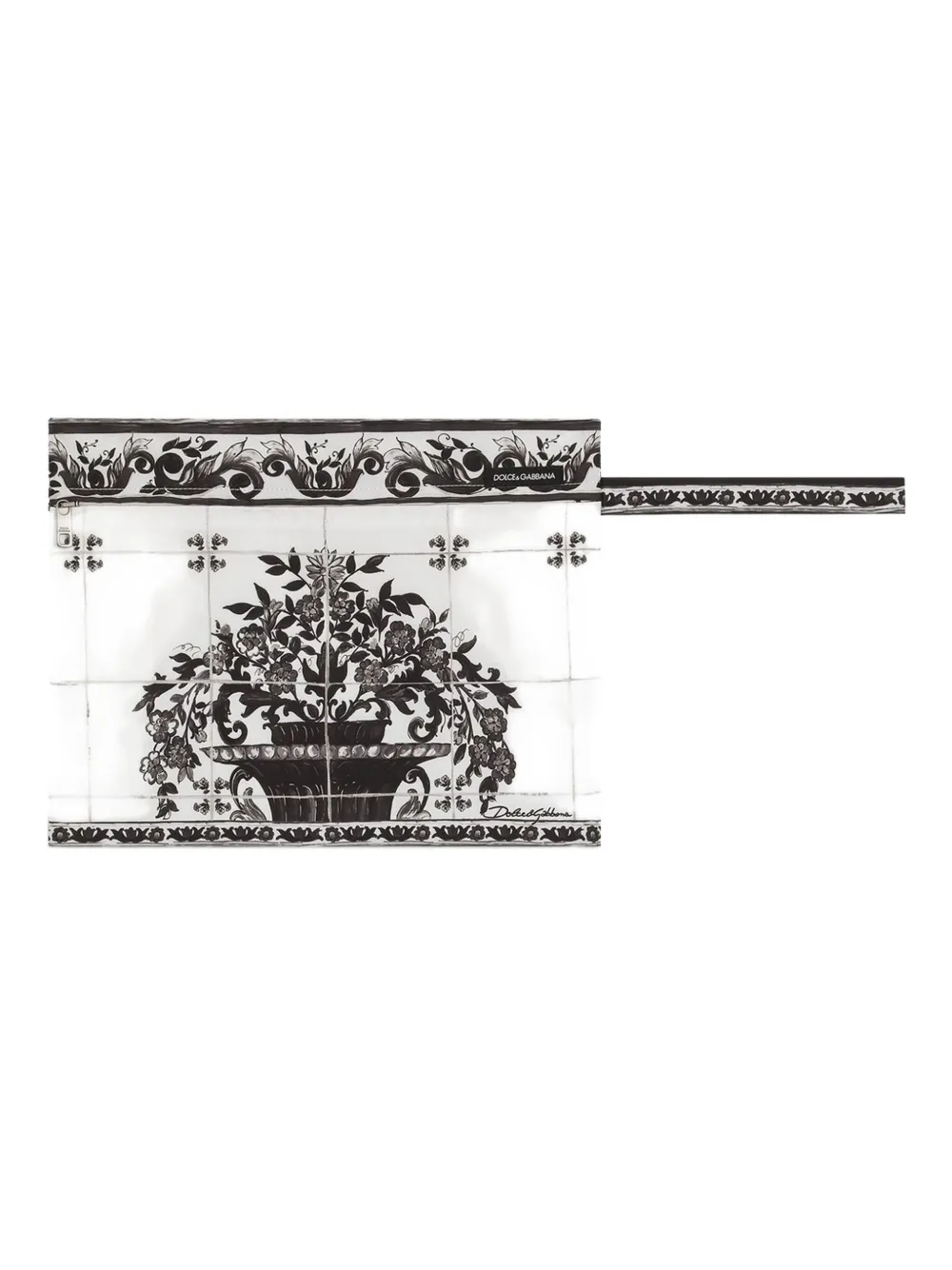 Dolce & Gabbana Zwembroek met grafische print Wit