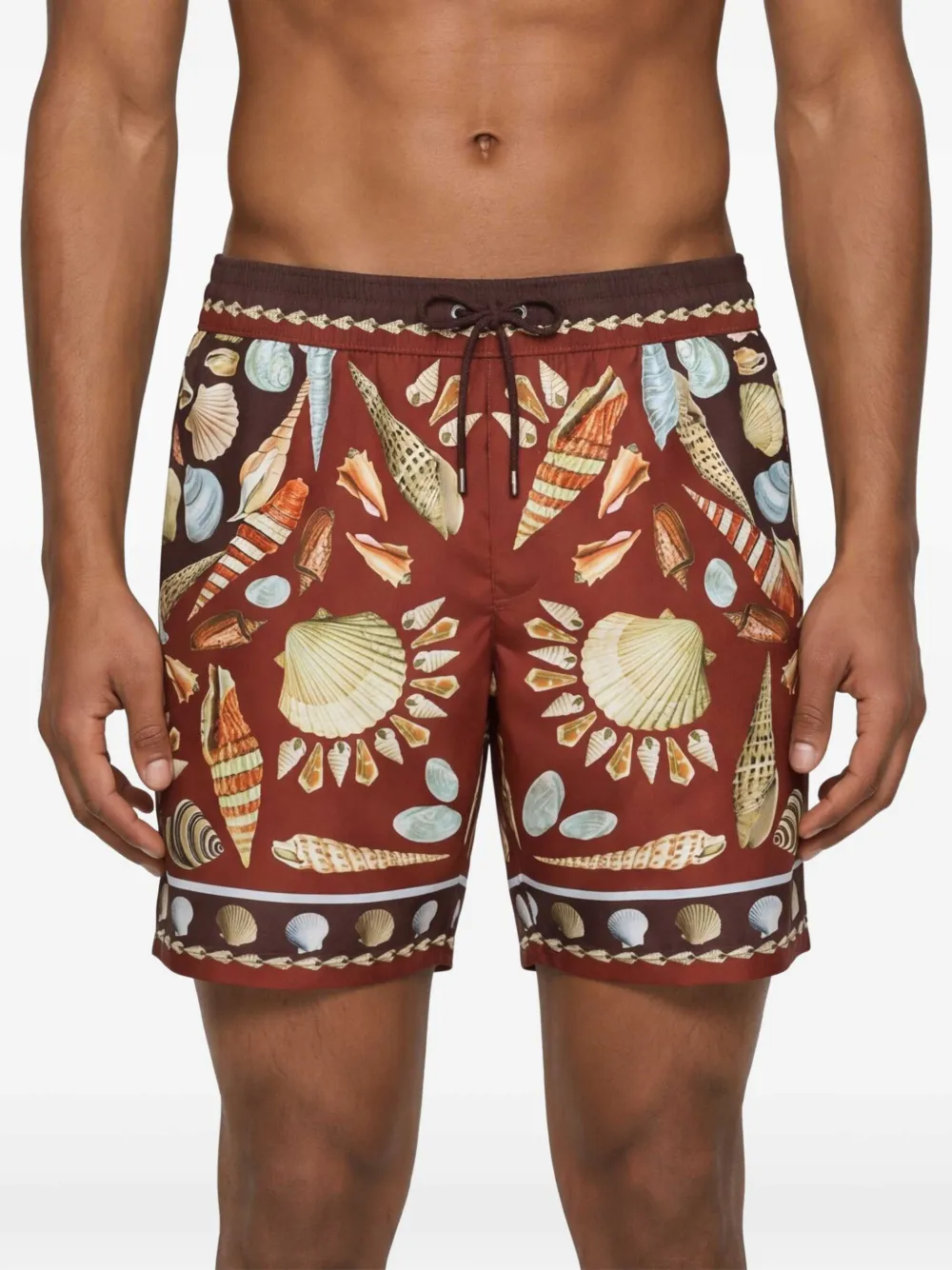 Dolce & Gabbana Zwembroek met print Bruin