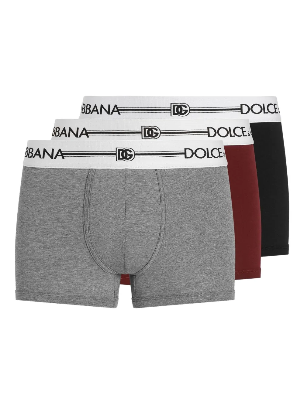 logo-waistband boxers (pack of three)