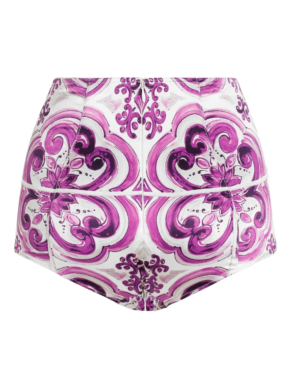 Dolce & Gabbana Slip met Maiolica-print - Wit
