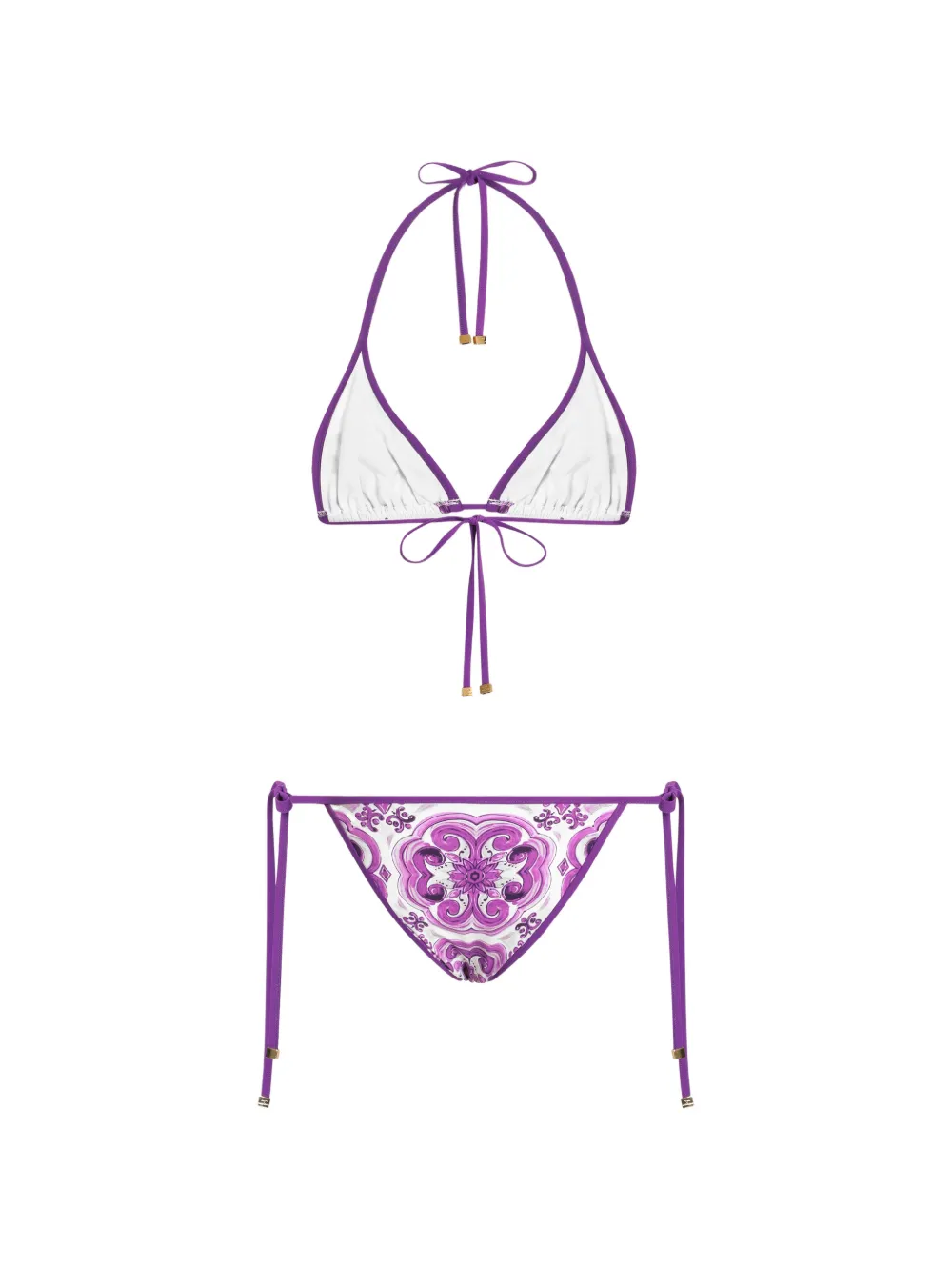 Dolce & Gabbana Bikini met print Wit