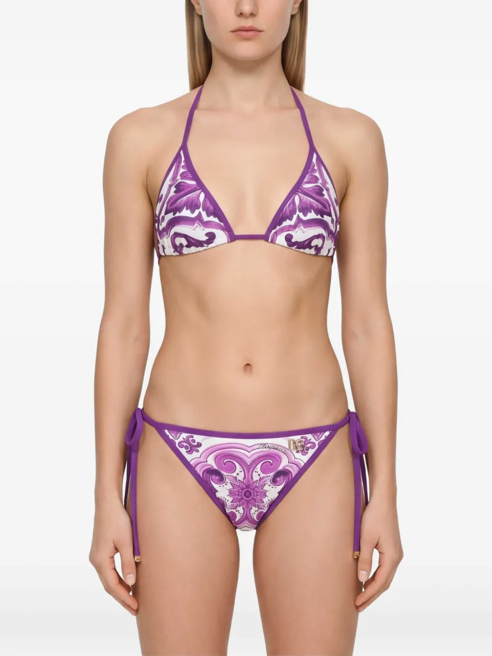 Dolce & Gabbana Bikini met print Wit