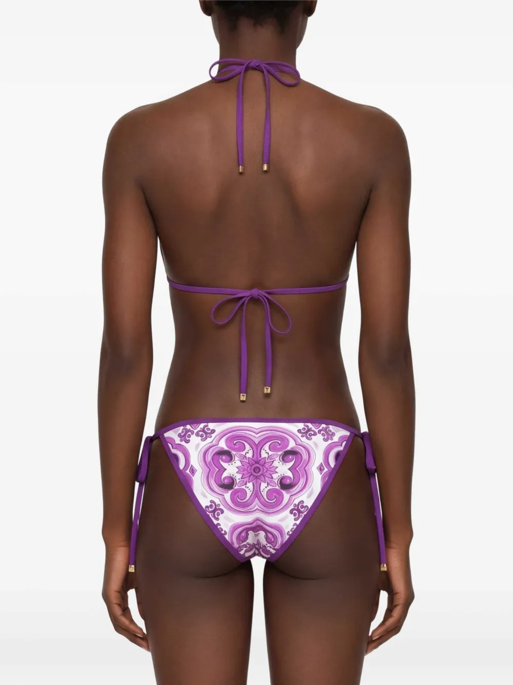 Dolce & Gabbana Bikini met print Wit