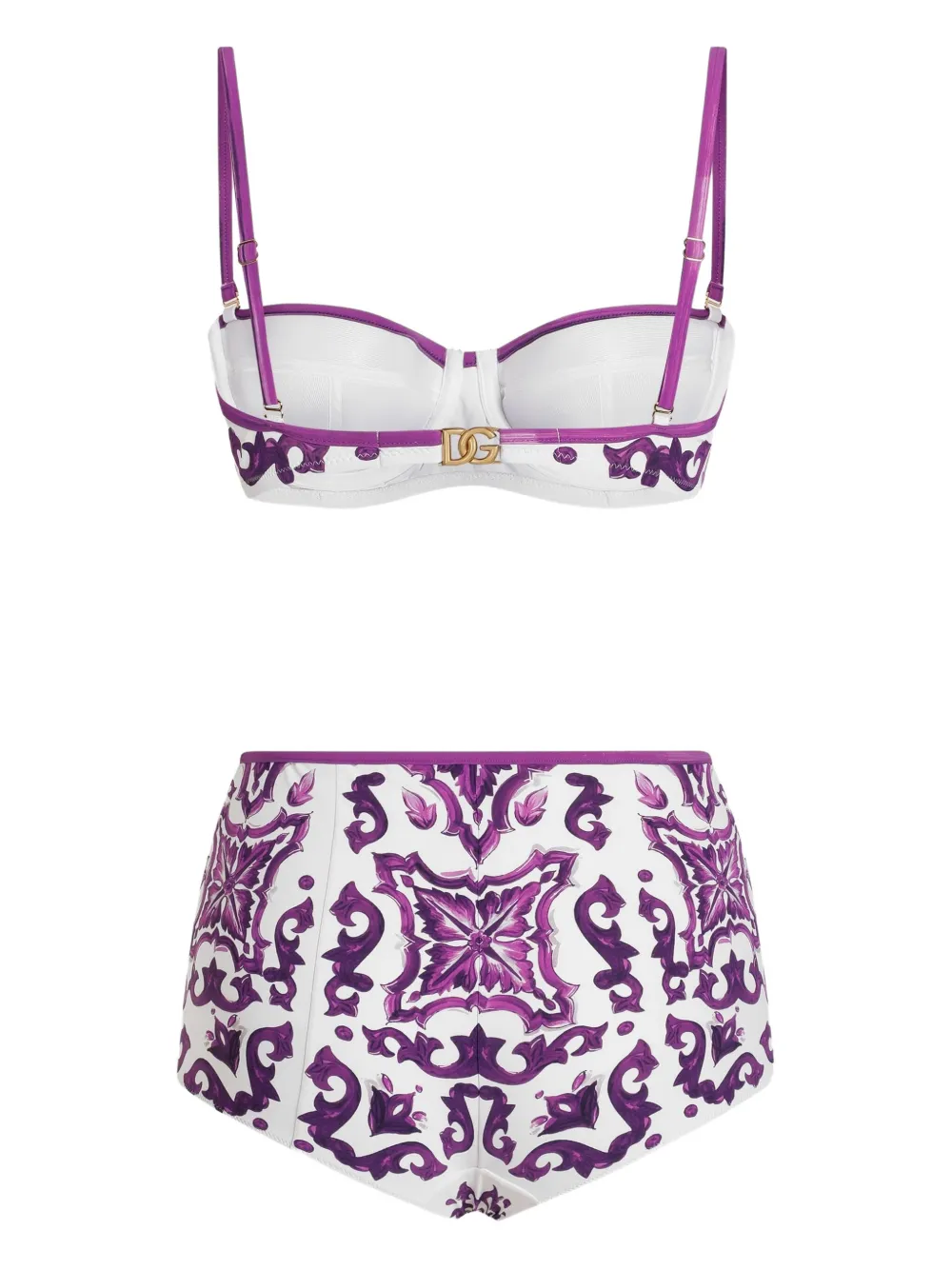 Dolce & Gabbana Maiolica-print bikini set | Bikinis | Image 2